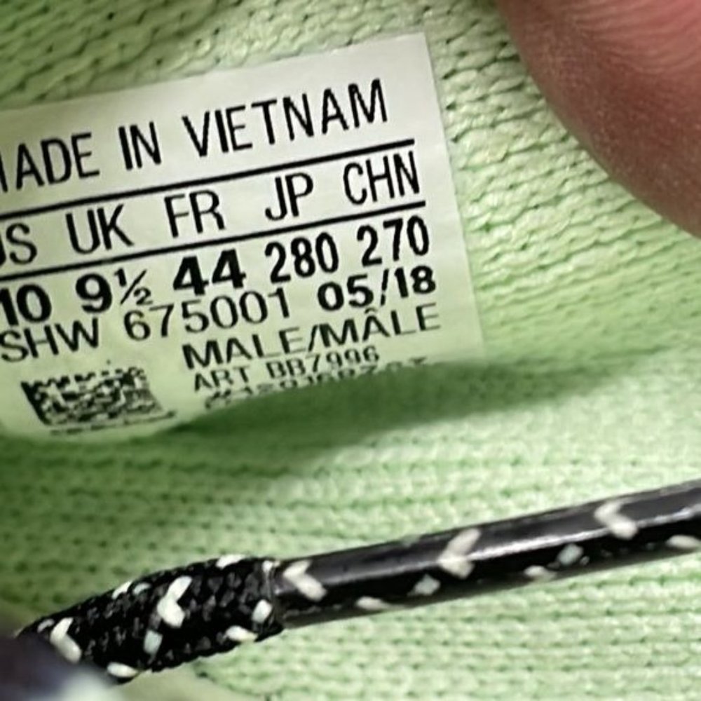 Adidas NMD R1 Primeknit Mint Marble Sneakers NWT - Picture 6 of 9